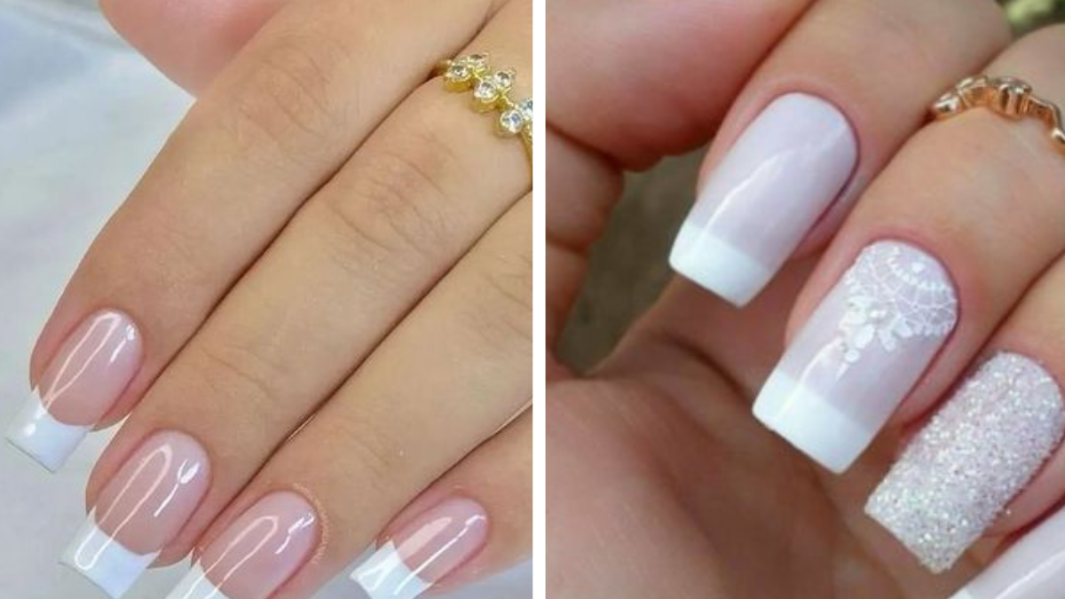 Unhas Decoradas De Noivas Francesinha