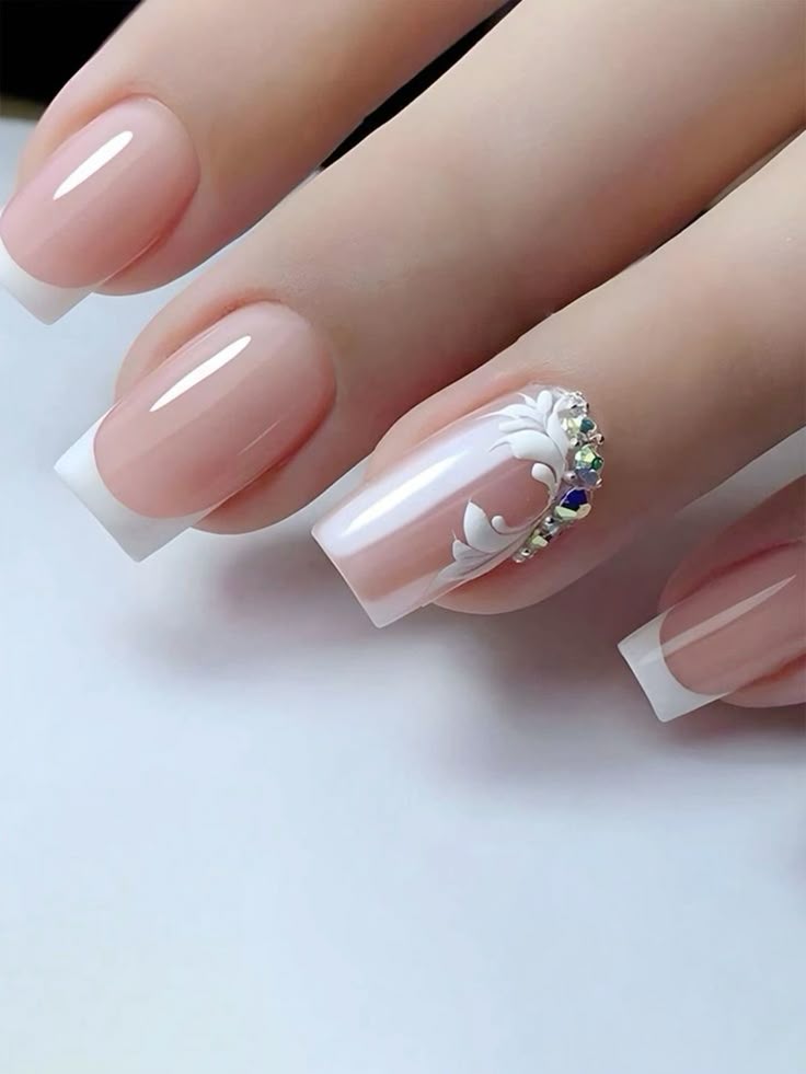 Unhas Decoradas De Noivas Francesinha