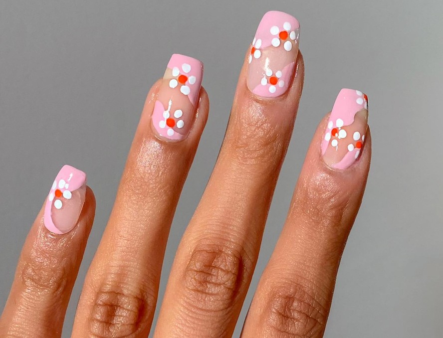 Unhas Decoradas Flores