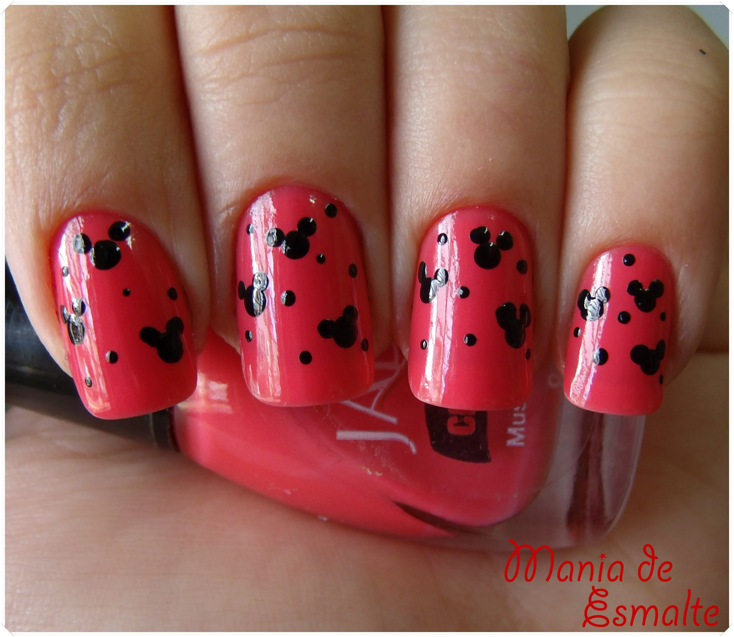 Unhas Decoradas Minnie