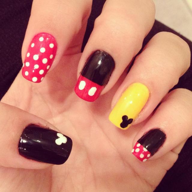 Unhas Decoradas Minnie