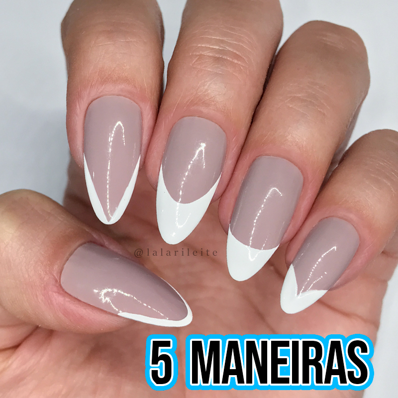 unhas curtas redondas decoradas