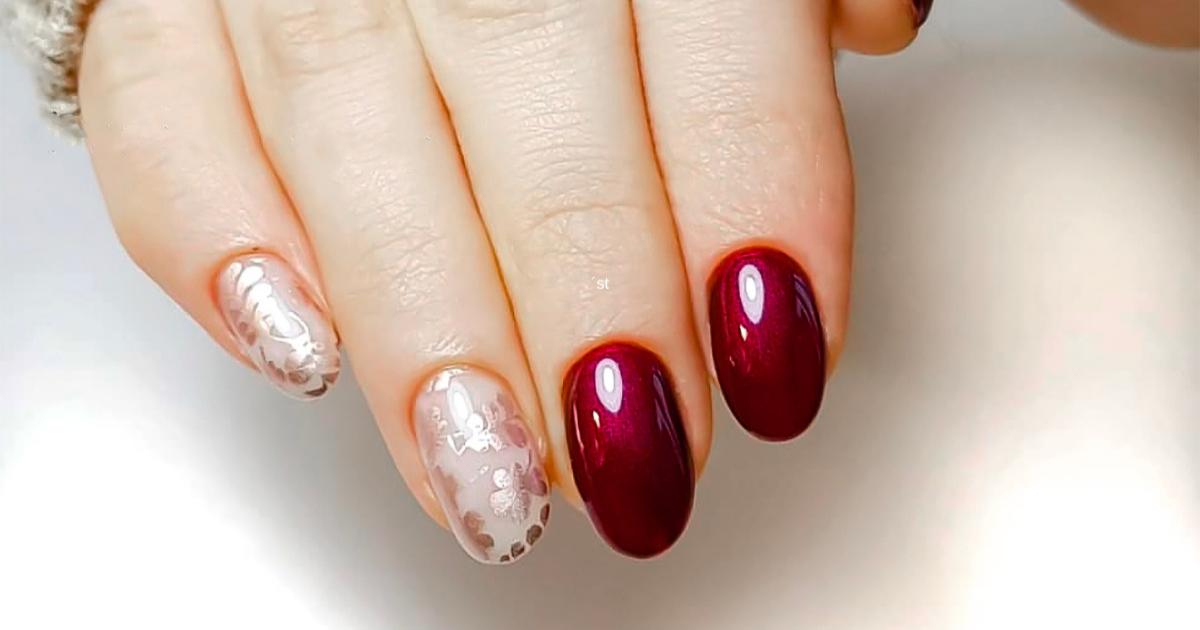 unhas amendoada decoradas