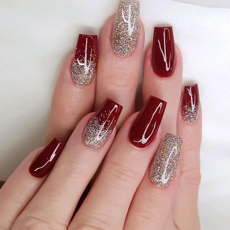quanto custa fazer unhas vermelhas com dourado