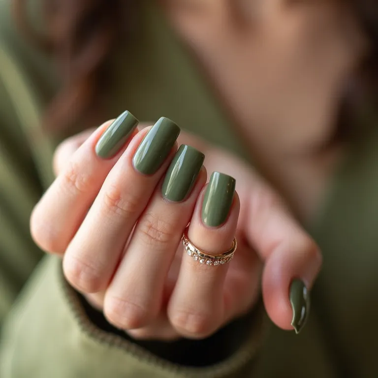 tutorial unhas em gel verde