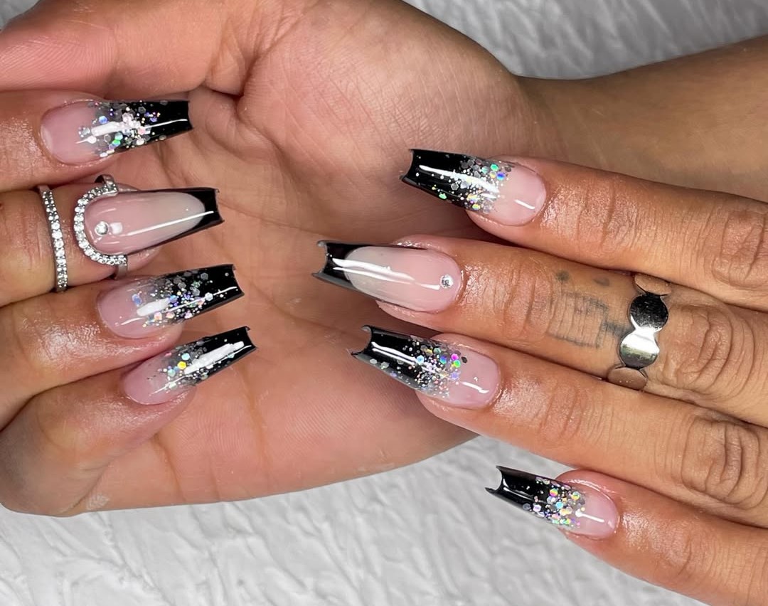 unhas naturais decoradas passo a passo