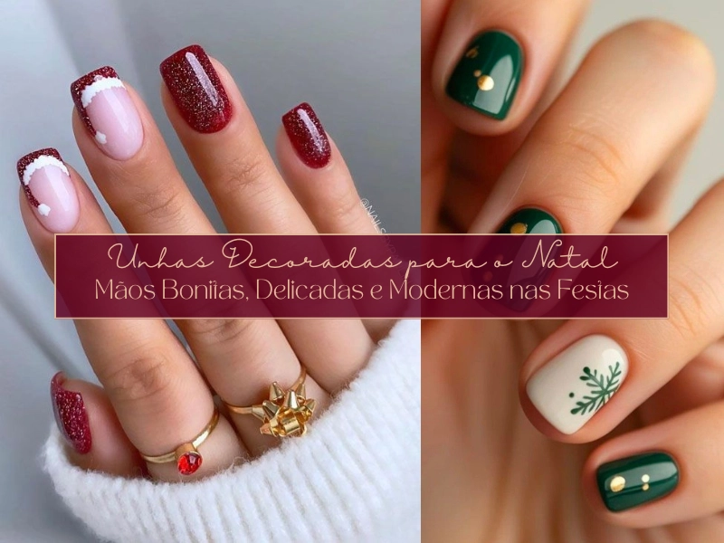 tendências unhas natal 2025