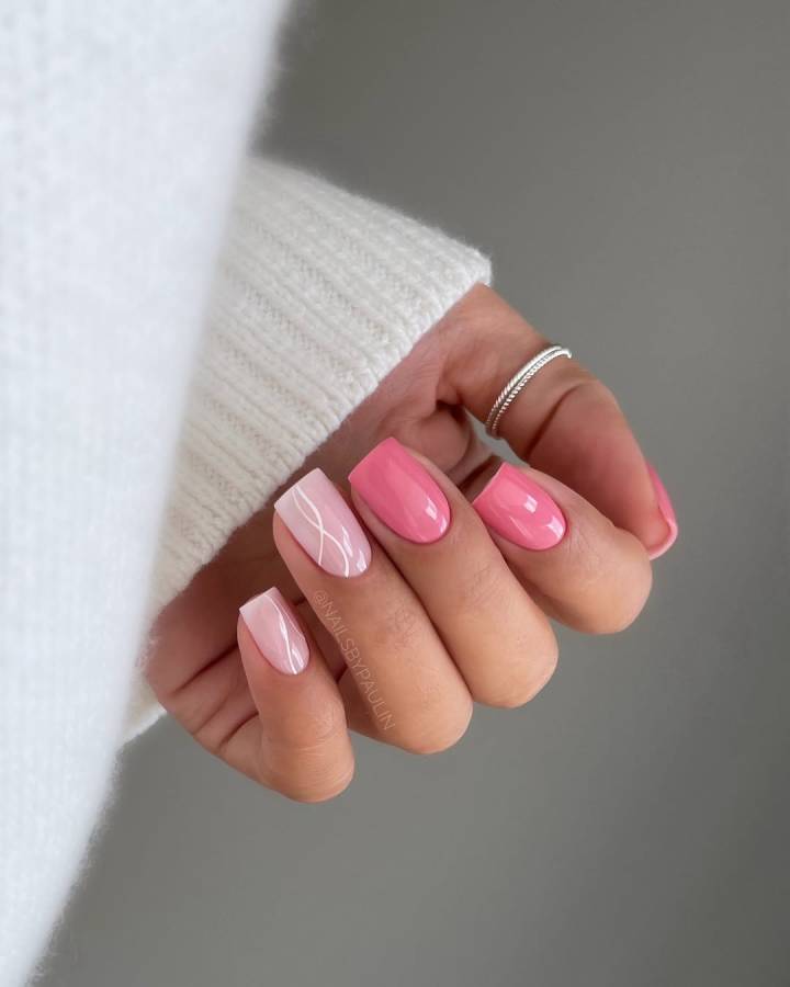 unhas pink gel ou acrílico qual melhor