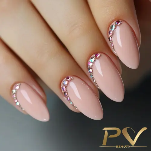 unhas pink gel ou acrílico qual melhor