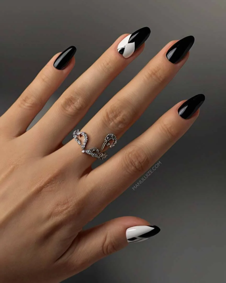Decorações Criativas com Esmalte Preto: Tendências e Inspirações
