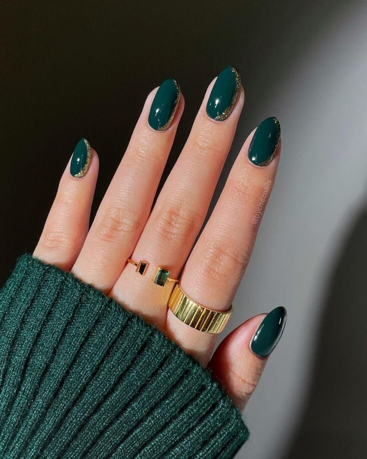 cores de esmalte verde tendência 2026