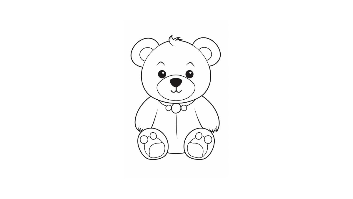 colorir urso pardo