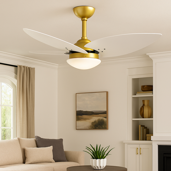 ventilador de teto com led