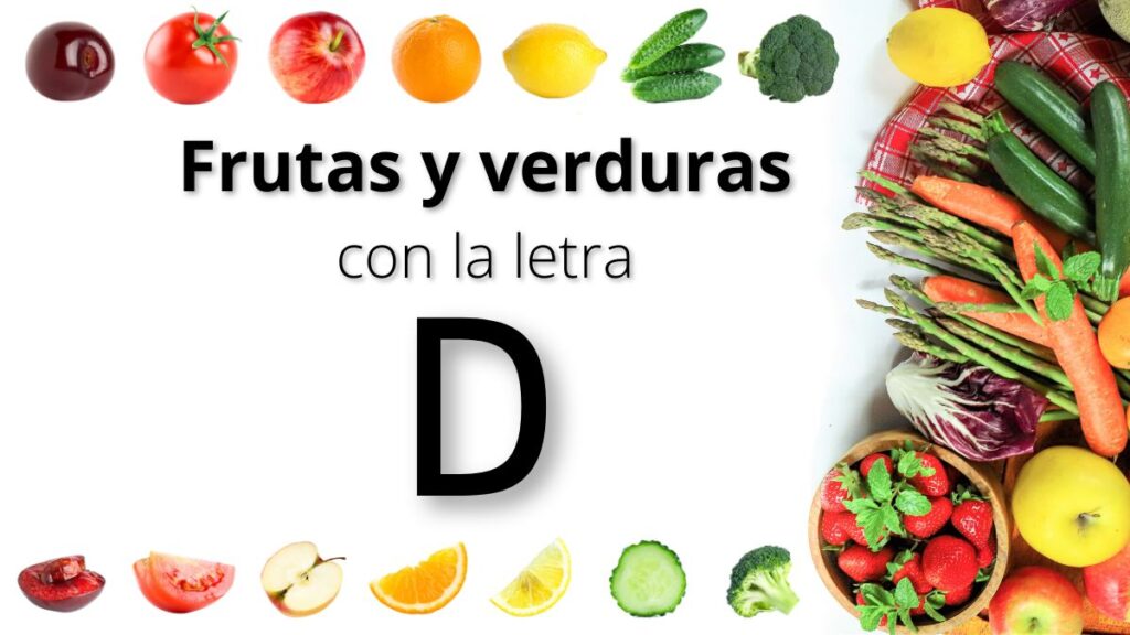 frutas com d
