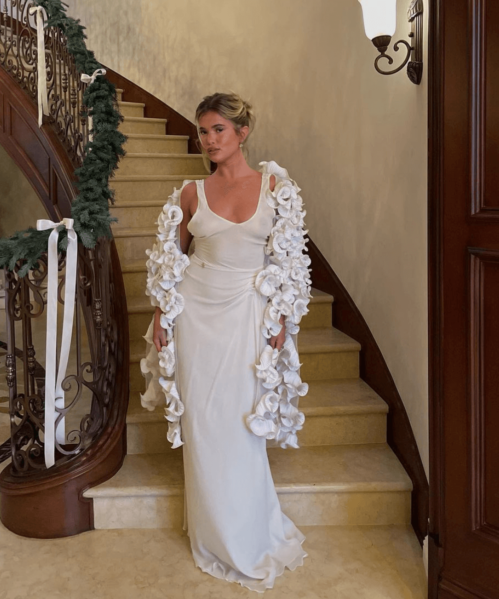 Vestido Branco Transparente