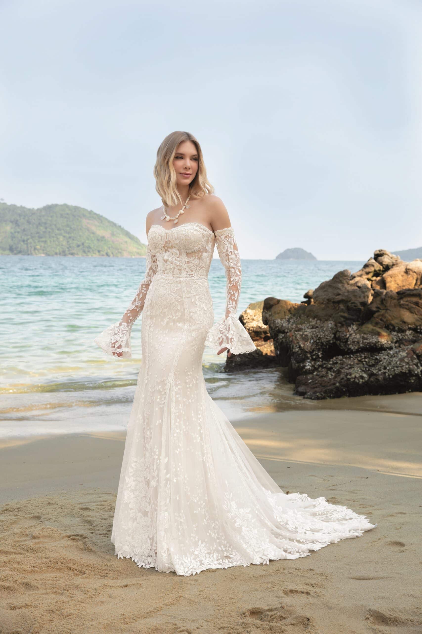 Como Escolher o Vestido de Noiva Sereia Tomara que Caia Ideal para Seu Corpo