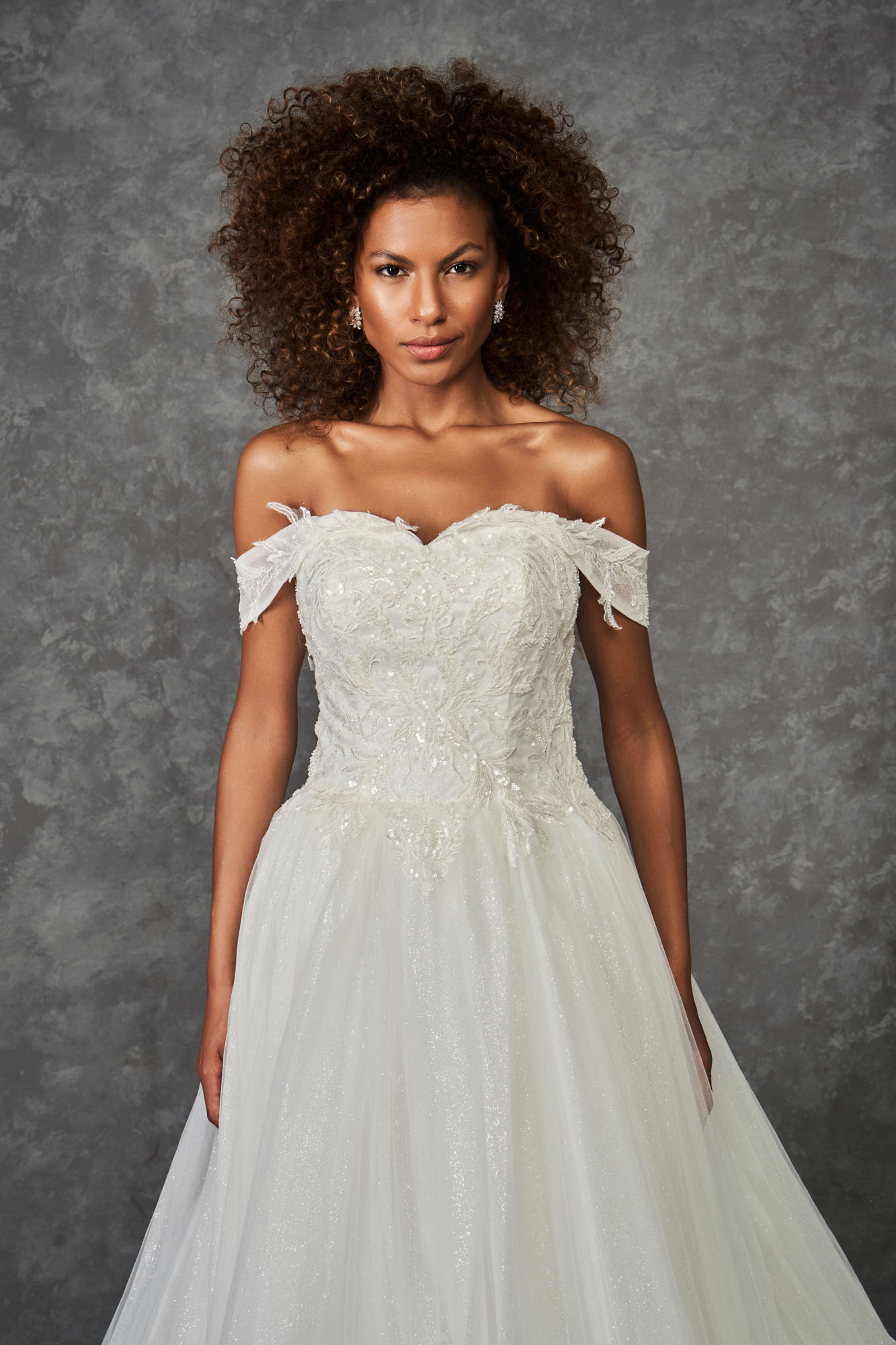 vestido noiva ombro a ombro minimalista