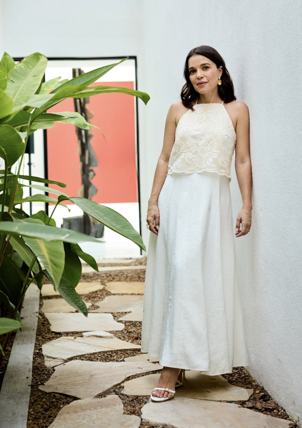 vestido trapézio alfaiataria