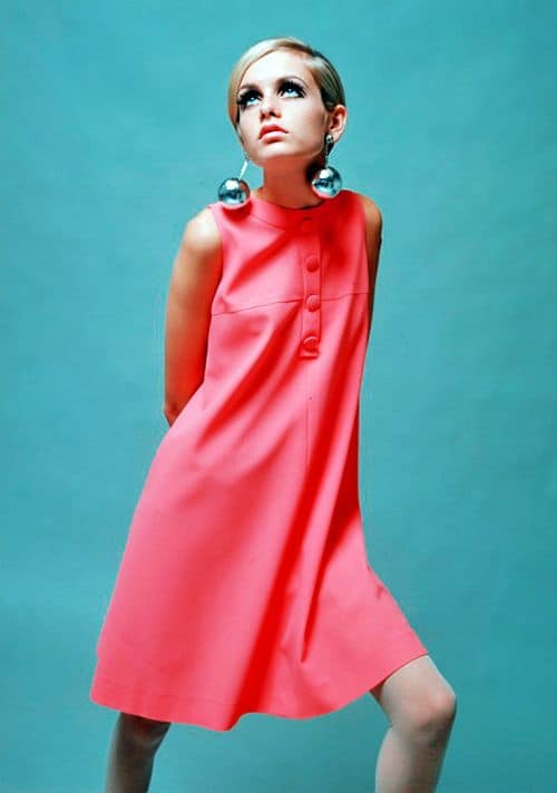 vestido trapézio linho