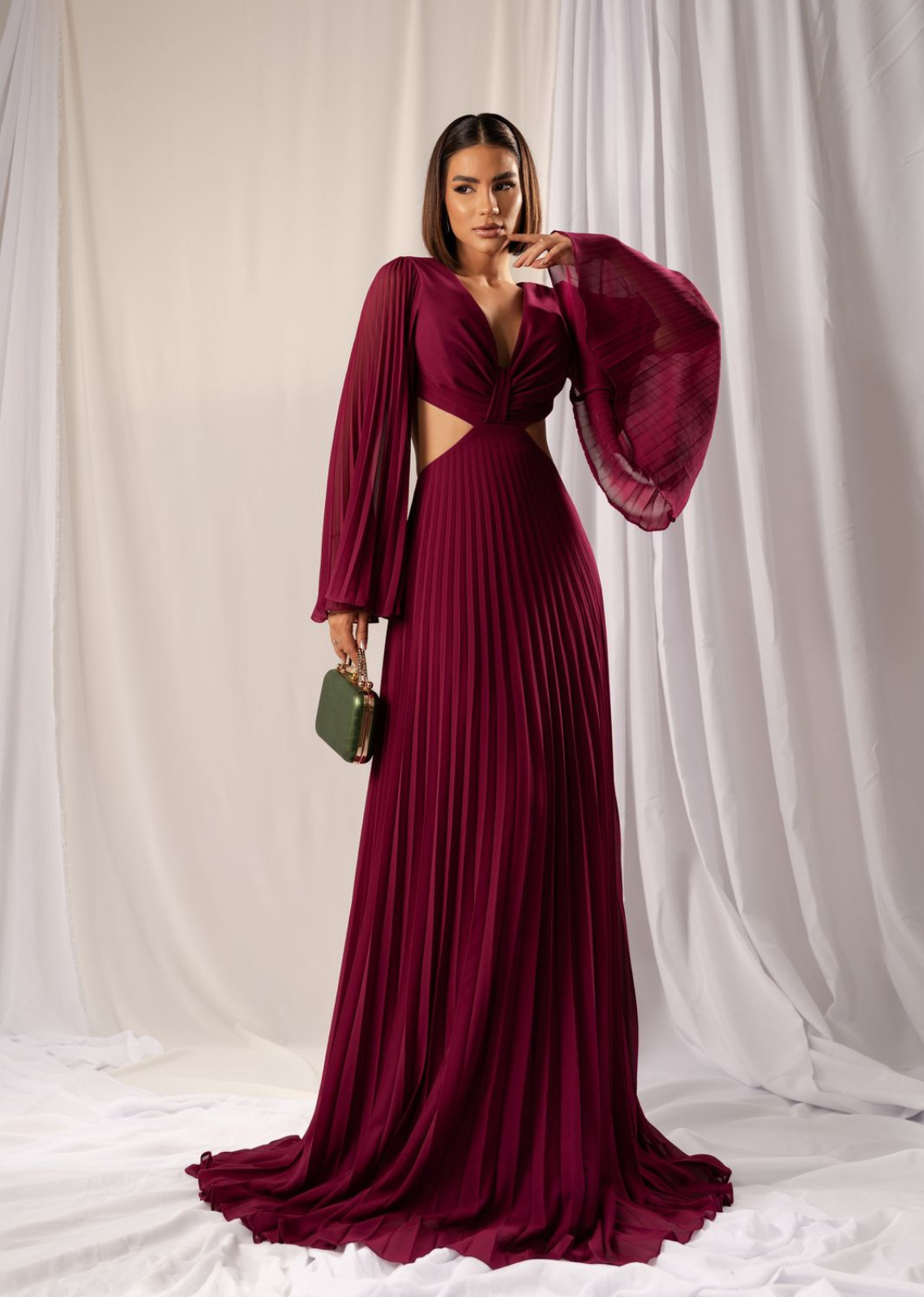 Onde comprar vestidos longos de inverno: guia de lojas e marcas