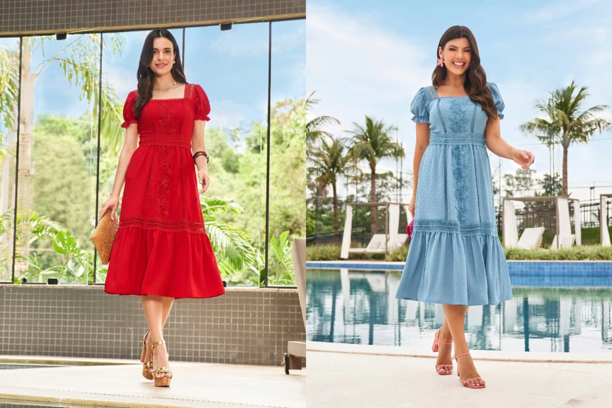 vestido midi vs vestido longo para 15 anos convidada