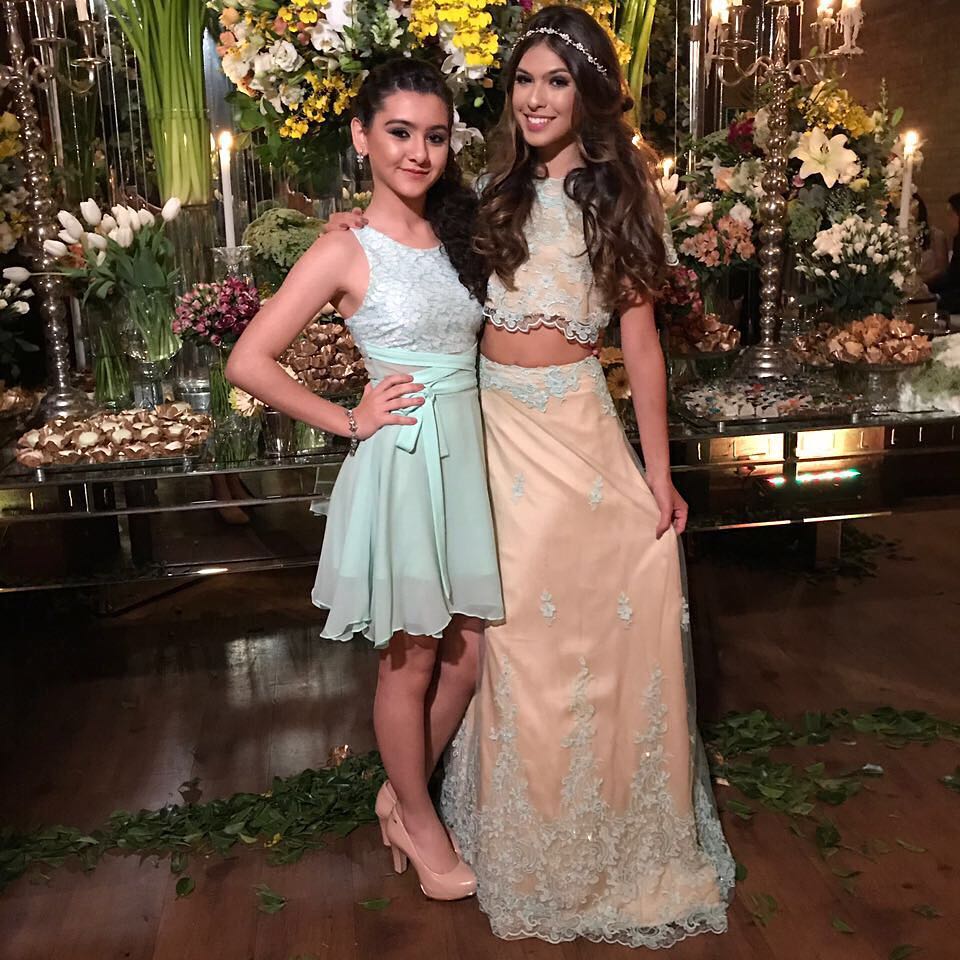 inspiração vestido festa 15 anos convidada