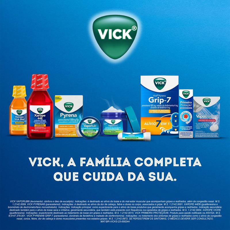 Spray nasal para prevenir resfriado Vick