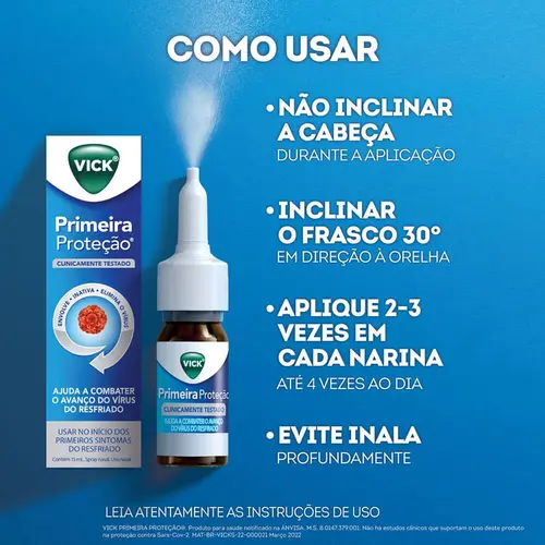 Vick Primeiros Sintomas