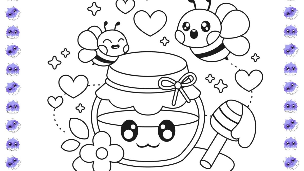 desenhos de abelhas para pintar