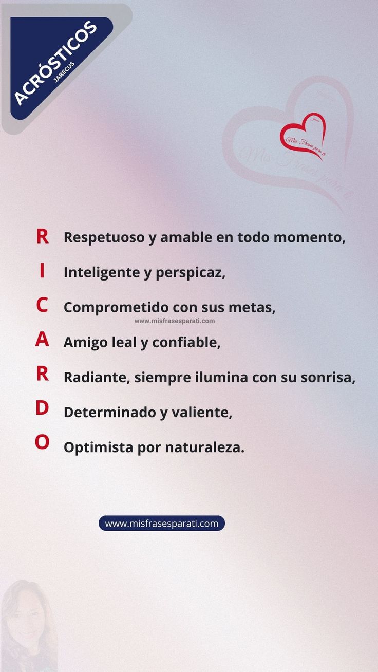 acróstico de amizade com r