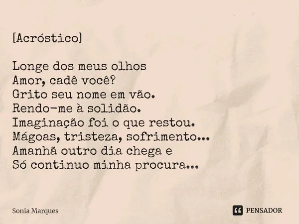 acróstico para Rodrigo