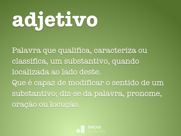 adjetivos com o para defeitos