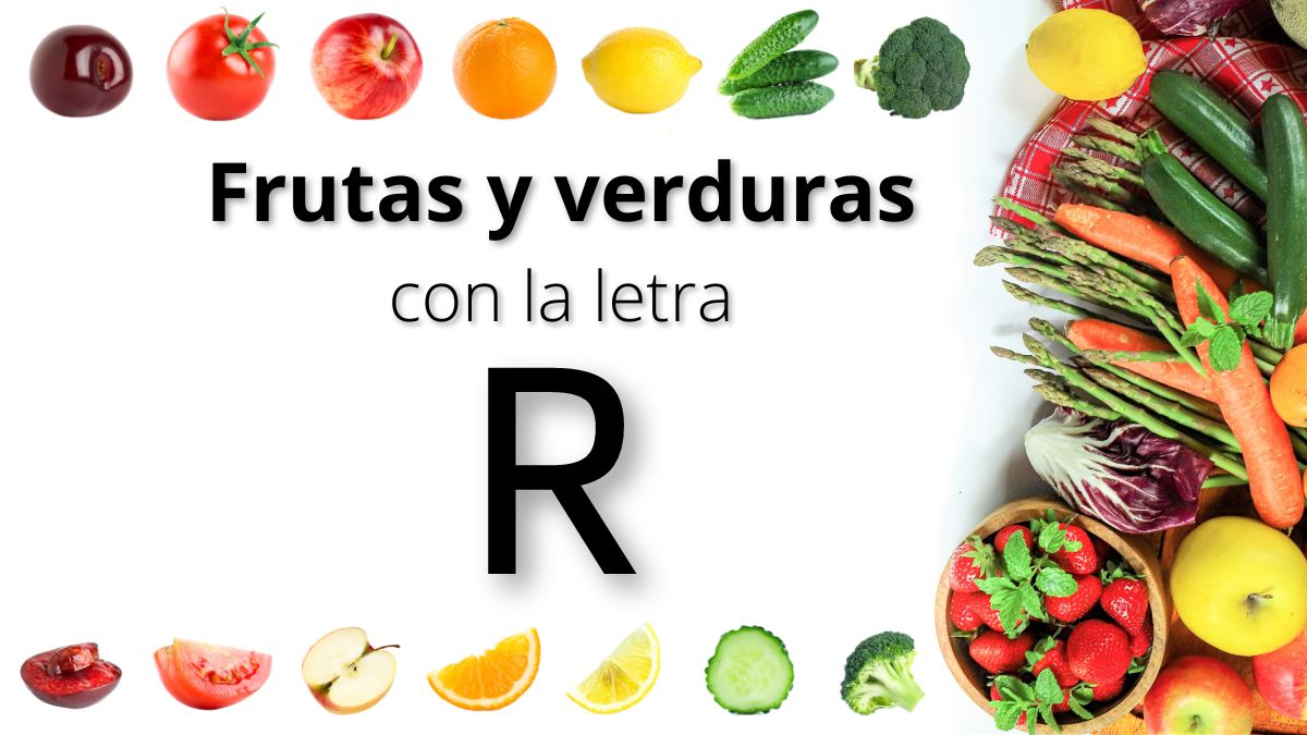 alimentos letra R