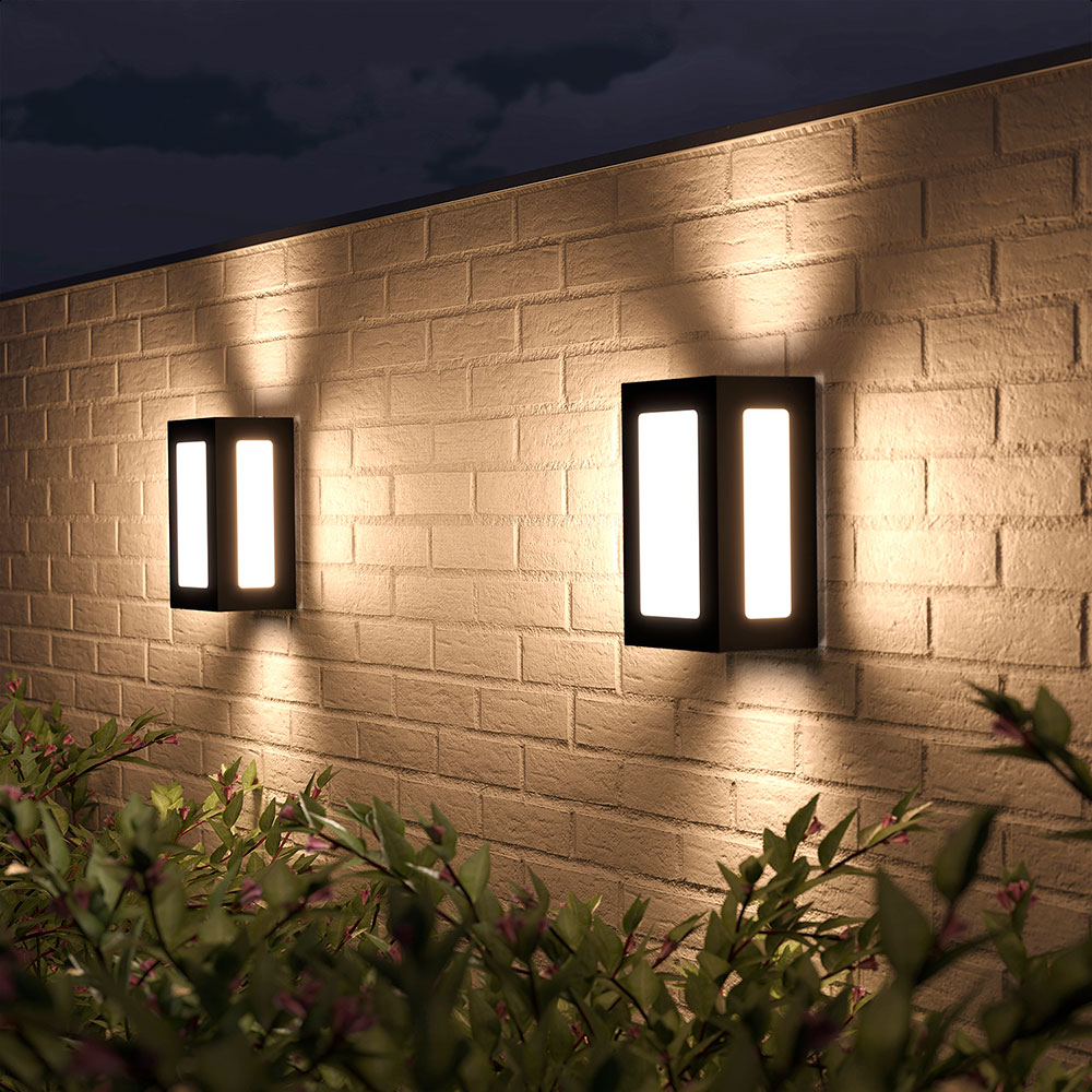 luminária de muro externa
