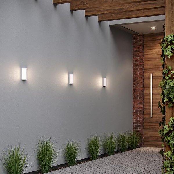 iluminação de fachada externa
