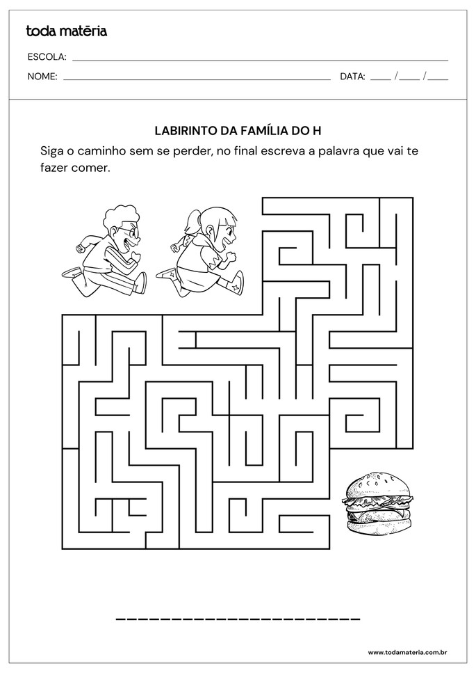como ensinar a letra h silenciosa