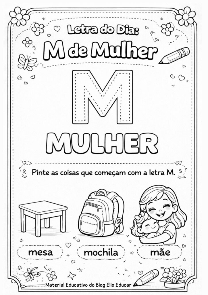 músicas com a letra m para crianças