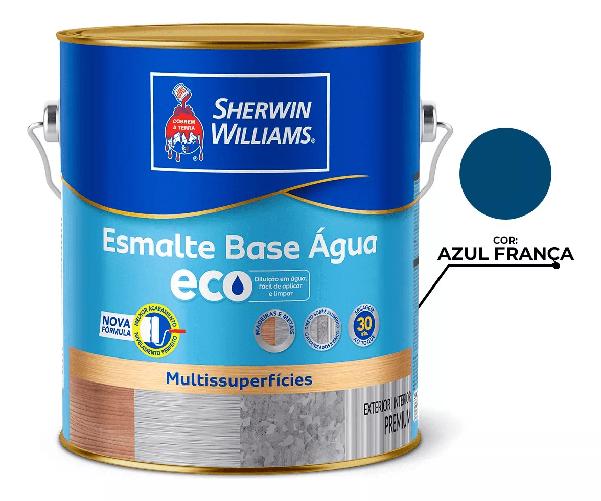 azul frança decoração