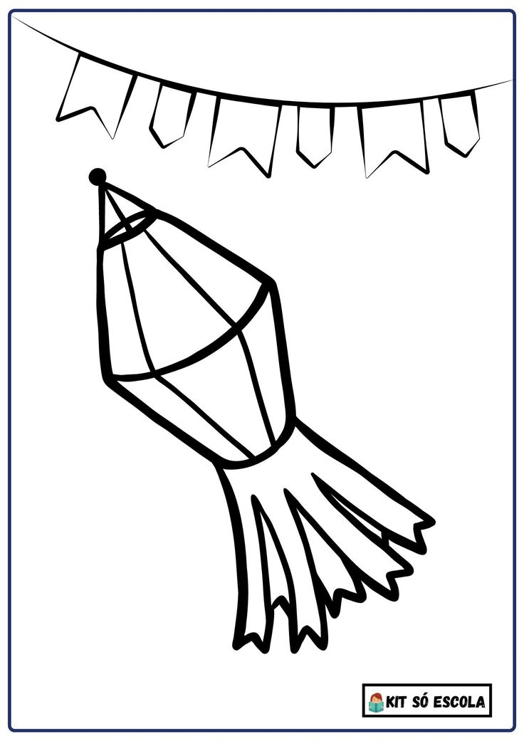 decoração junina DIY balão