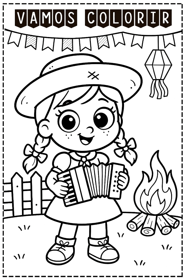 balão de papel para colorir