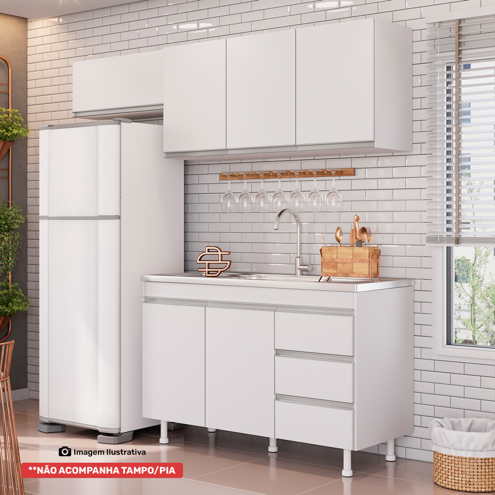 cozinha com ilha planejada