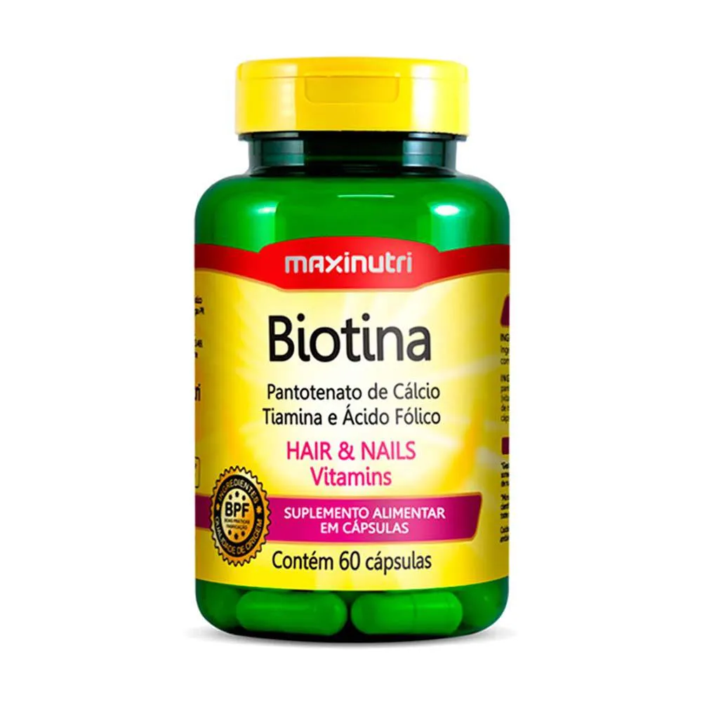 vitamina B7 para cabelo