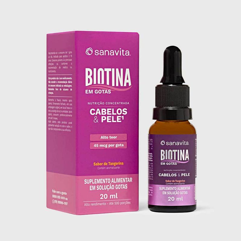 benefícios biotina cabelo