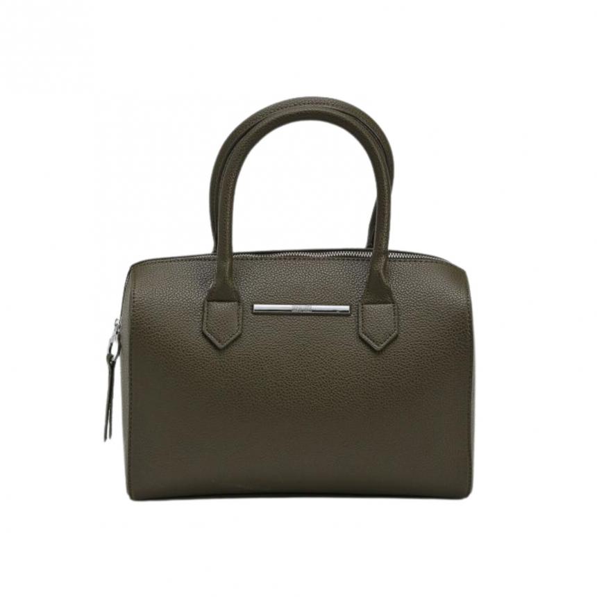 bolsa baú couro
