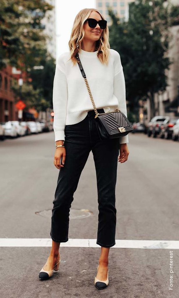 looks com bolsa transversal pequena