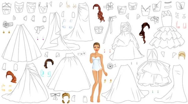 bonecas de papel para download