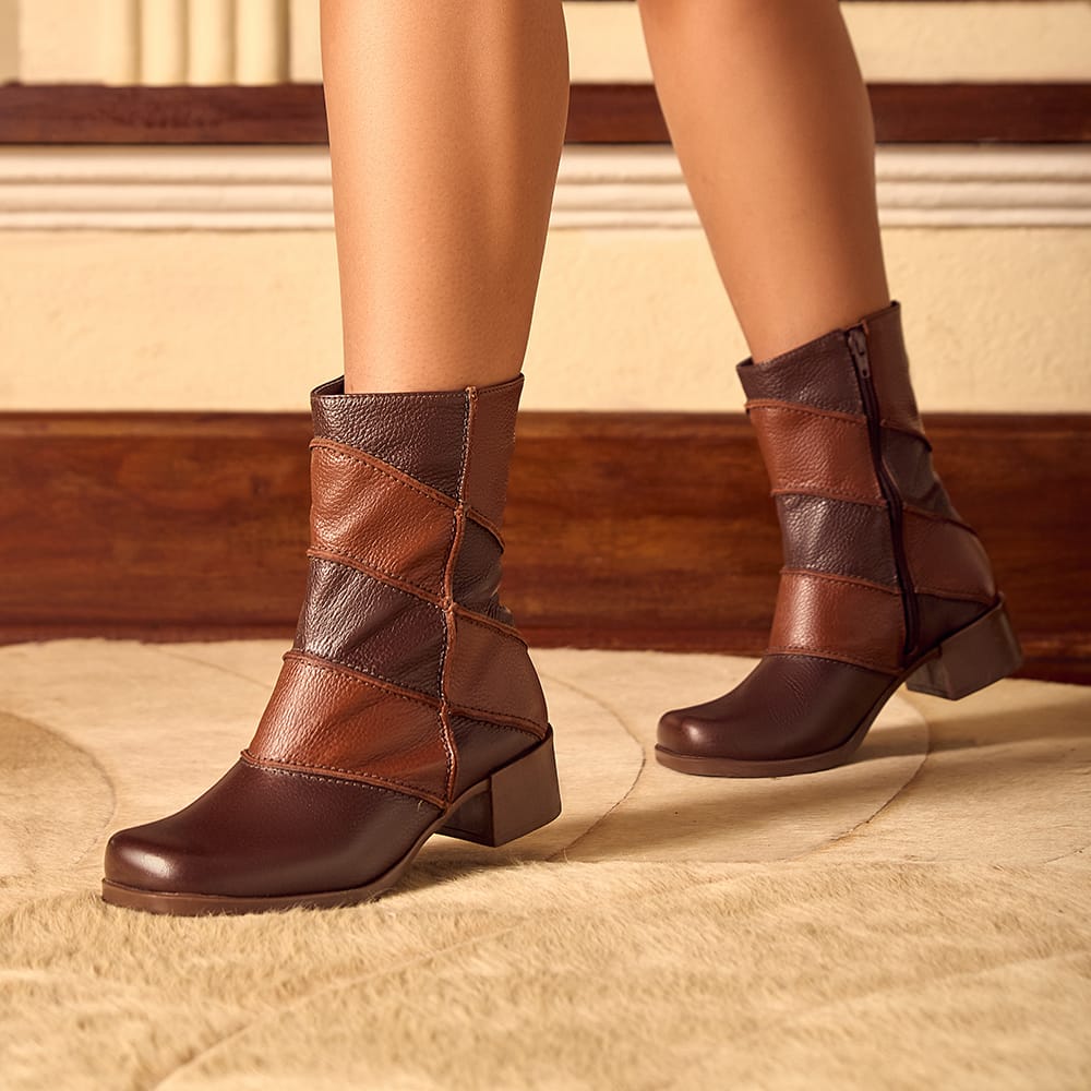 bota cano curto com frete grátis