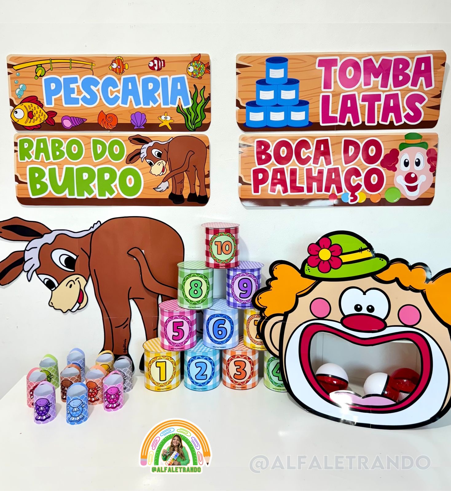 brincadeiras juninas para imprimir