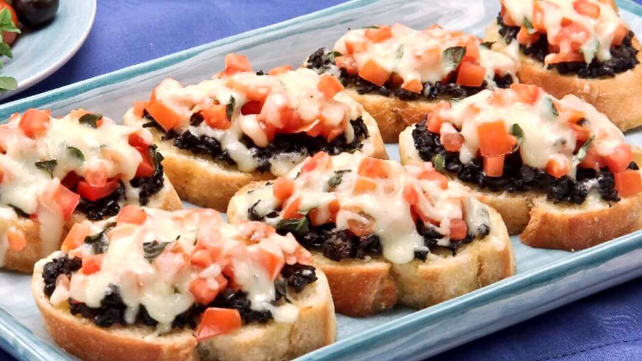 receita de bruschetta caprese tradicional