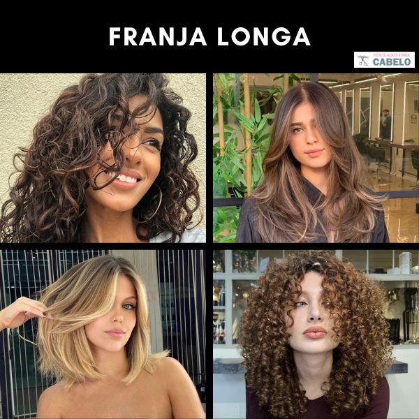transição capilar com franja